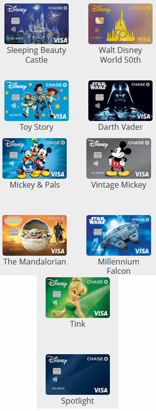 Getmydisney Choose Your Card Design