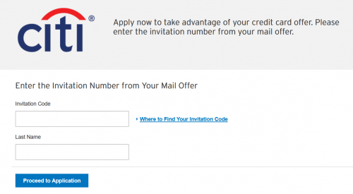 Citi.com AAmileupcardapply Invitation Mail Offer