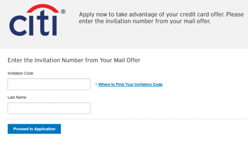 citi.com applydiamondpreferred acceptance code offer invitation number